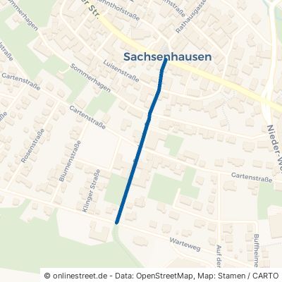 Semdenstraße Waldeck Sachsenhausen 