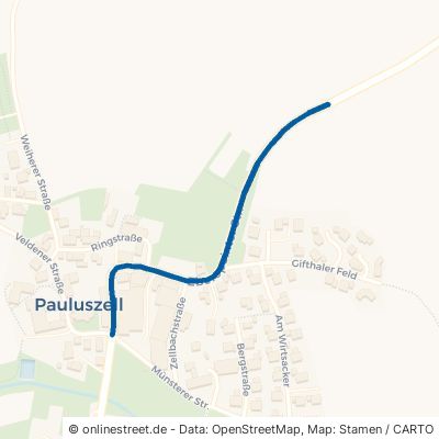Eberspointer Straße Wurmsham Pauluszell 