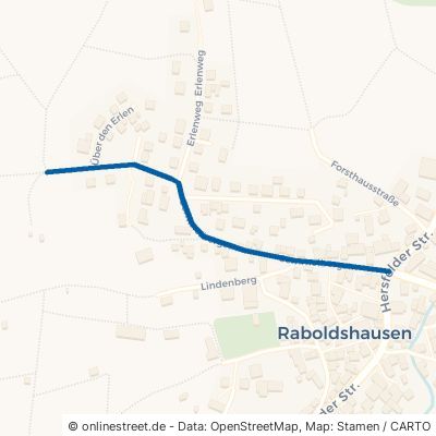 Semmelbergstraße Neuenstein Raboldshausen 