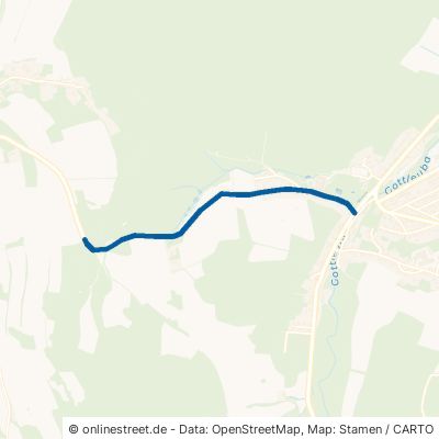 Gersdorfer Straße Bad Gottleuba-Berggießhübel Kurort Berggießhübel 