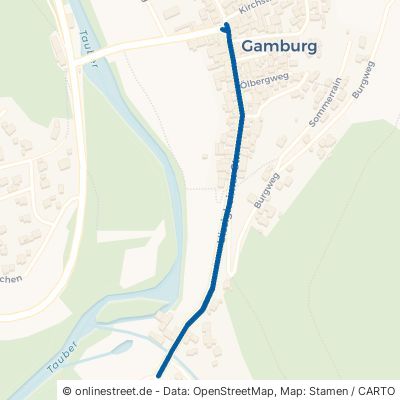 Uissigheimer Straße 97956 Werbach Gamburg 