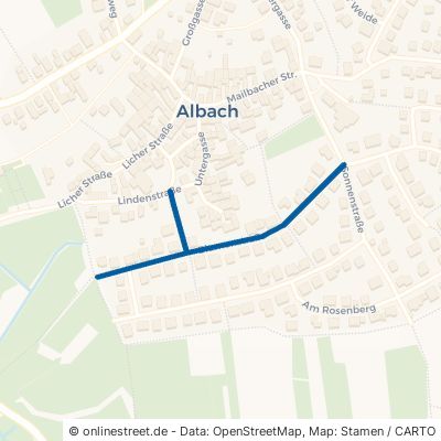 Blumenstraße Fernwald Albach 