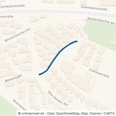 Daimlerstraße Remshalden Grunbach 