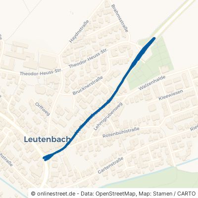 Nellmersbacher Straße Leutenbach 