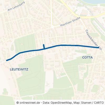 Ockerwitzer Straße Dresden Cotta Cotta