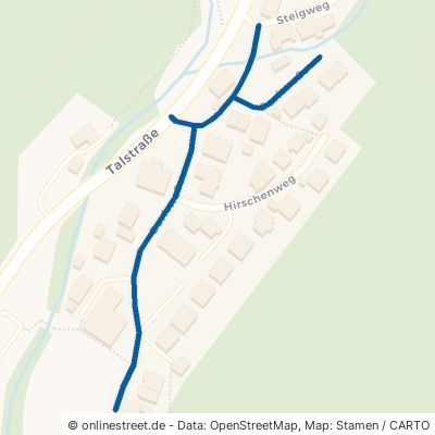 Dorfstraße Buchenbach Wagensteig 
