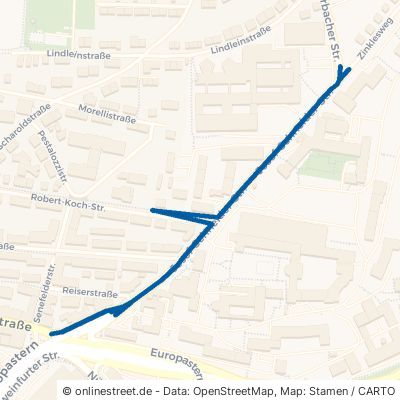 Josef-Schneider-Straße Würzburg Grombühl 