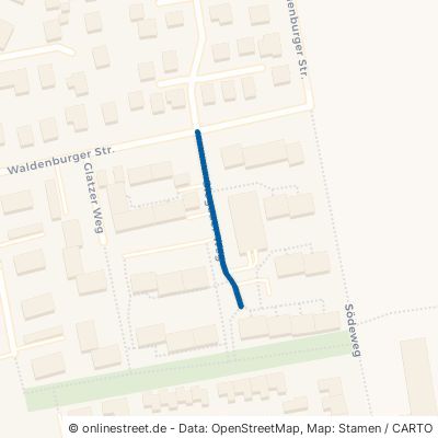 Glogauer Weg Wolfenbüttel Stadtgebiet 