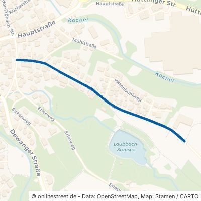 Fachsenfelder Straße Abtsgmünd 