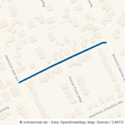 Emanuel-Geibel-Straße Flensburg Westliche Höhe 