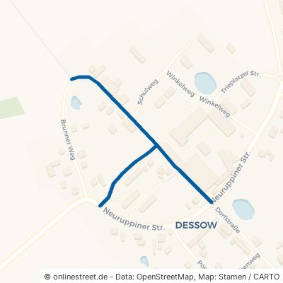 Schulweg Wusterhausen Dessow 