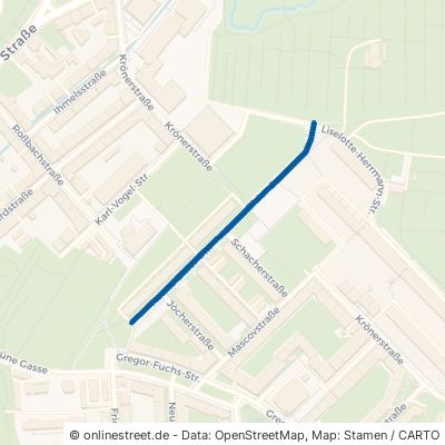 Hanns-Eisler-Straße Leipzig Anger-Crottendorf 