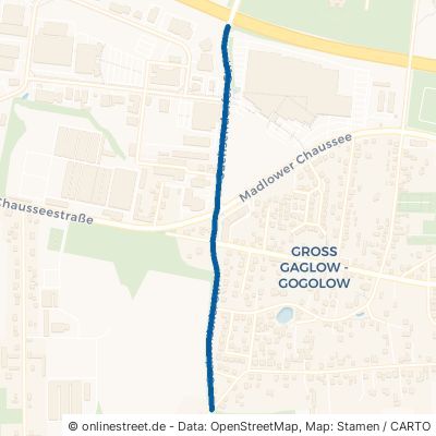 Sachsendorfer Straße Cottbus Groß Gaglow 