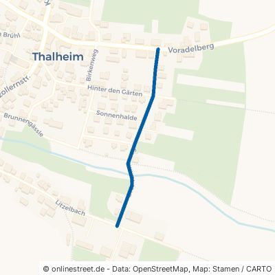 Drei-Tannenweg Leibertingen Thalheim 