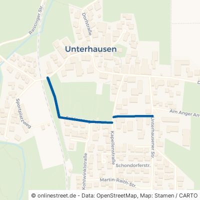 Schlossengriesstraße Weilheim im OB Unterhausen 
