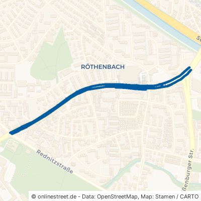 Ansbacher Straße Nürnberg Röthenbach b Schweinau West