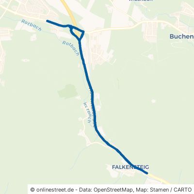 Höllentalstraße Buchenbach Falkensteig 