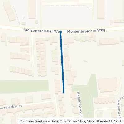 Wenkerstraße Düsseldorf Mörsenbroich 