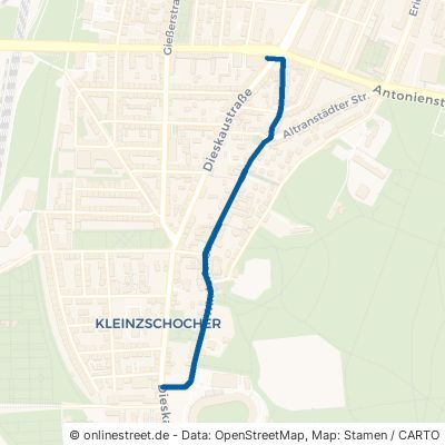 Windorfer Straße Leipzig Kleinzschocher 