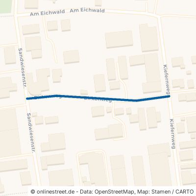 Birkenweg Alsbach-Hähnlein Sandwiese 