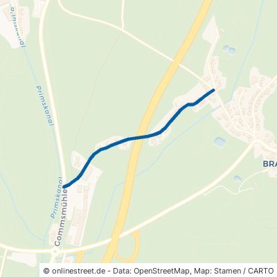 Kasteler Straße Nonnweiler Braunshausen 