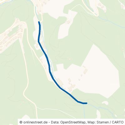 Edelfrauengrab Ottenhöfen im Schwarzwald Ortsgebiet 