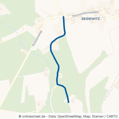 Forstweg Grimma Seidewitz 