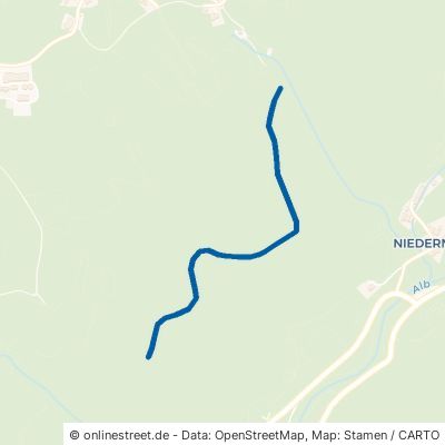 Happenmoosweg Dachsberg 