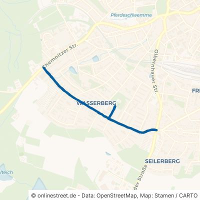 Karl-Kegel-Straße Freiberg Freibergsdorf 