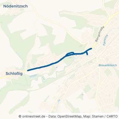 Ronneburger Straße Schmölln 