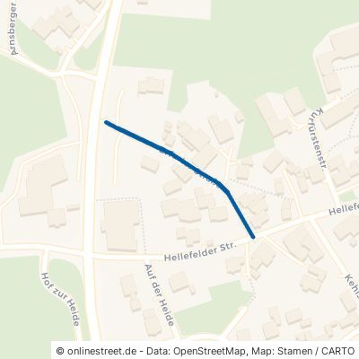 Erfurter Straße Sundern Hellefeld 