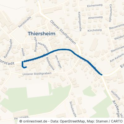 Hauptstraße Thiersheim 