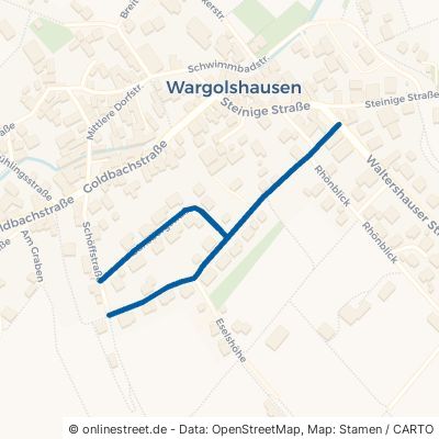 Gänsbergstraße Hollstadt Wargolshausen 