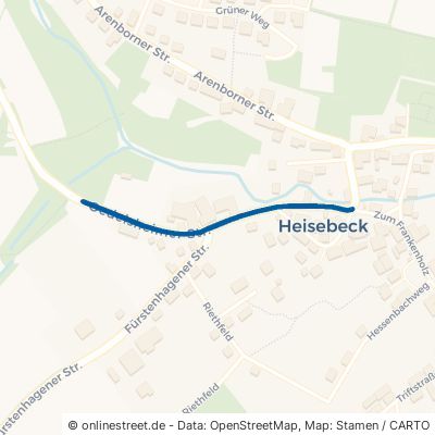 Oedelsheimer Straße Oberweser Heisebeck 
