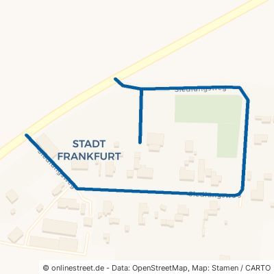 Siedlungsweg Verwaltungsgemeinschaft „Börde“ Wanzleben Stadt Frankfurt 
