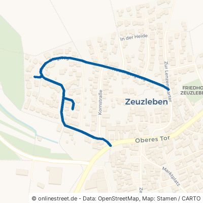 Neuer Bergweg Werneck Zeuzleben 
