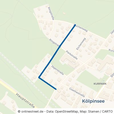 Gerhart-Hauptmann-Straße Loddin Kölpinsee 