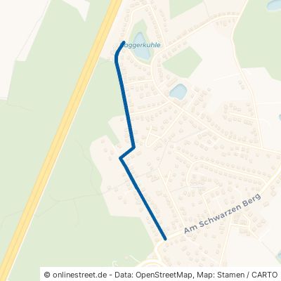 Schwarzer Weg Hoisdorf Guttempler-Siedlung 