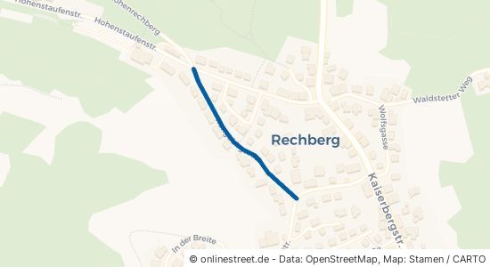 Rehgebirgsstraße Schwäbisch Gmünd Rechberg 