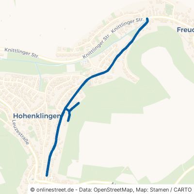Schulstraße Knittlingen Freudenstein-Hohenklingen 