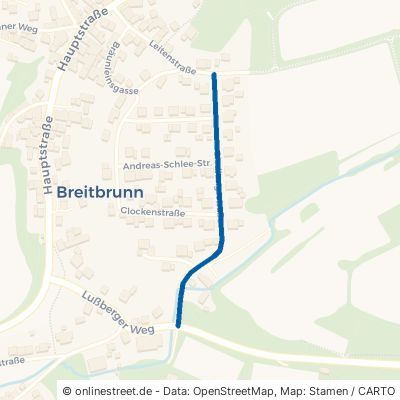 Siedlungsstraße Breitbrunn 