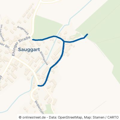 Pfarrer-Schmid-Straße Uttenweiler Sauggart 