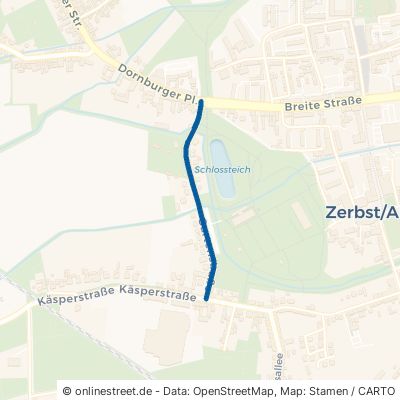 Gartenstraße Zerbst 