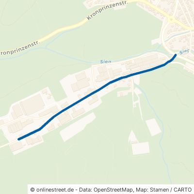 Obere Industriestraße Netphen Niedernetphen 
