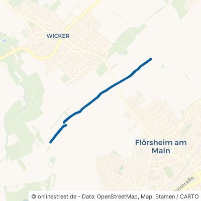 Grüner Weg Flörsheim am Main Wicker 