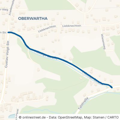 Hässige Straße Dresden Oberwartha 
