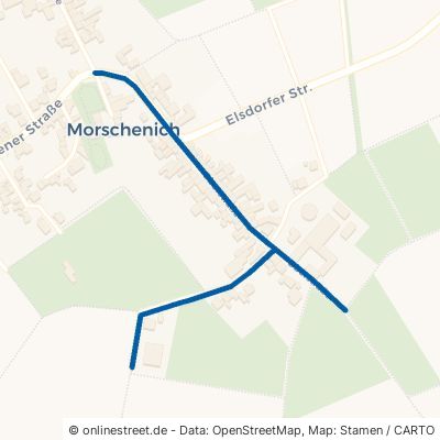 Oberstraße Merzenich Morschenich 
