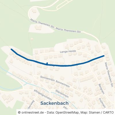 Häuseläckerweg Lohr am Main Sackenbach 
