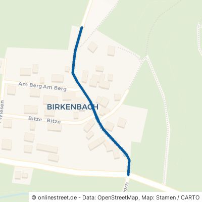 Birkenbacher Weg Nümbrecht Winterborn 
