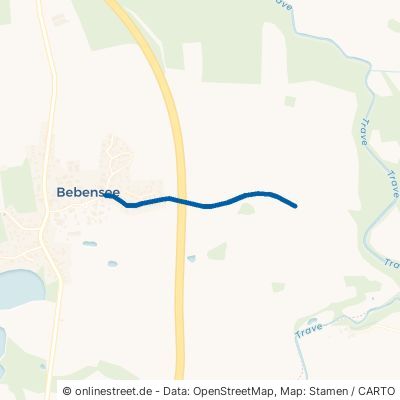 Traveweg Bebensee 